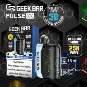 【特惠購買5送1】GEEK BAR Puls X 星空系列25000抽 3D 弧面工藝美學絲滑入喉不刺辣50mg 強效尼古丁鹽極致握感不沾指紋 台灣現貨