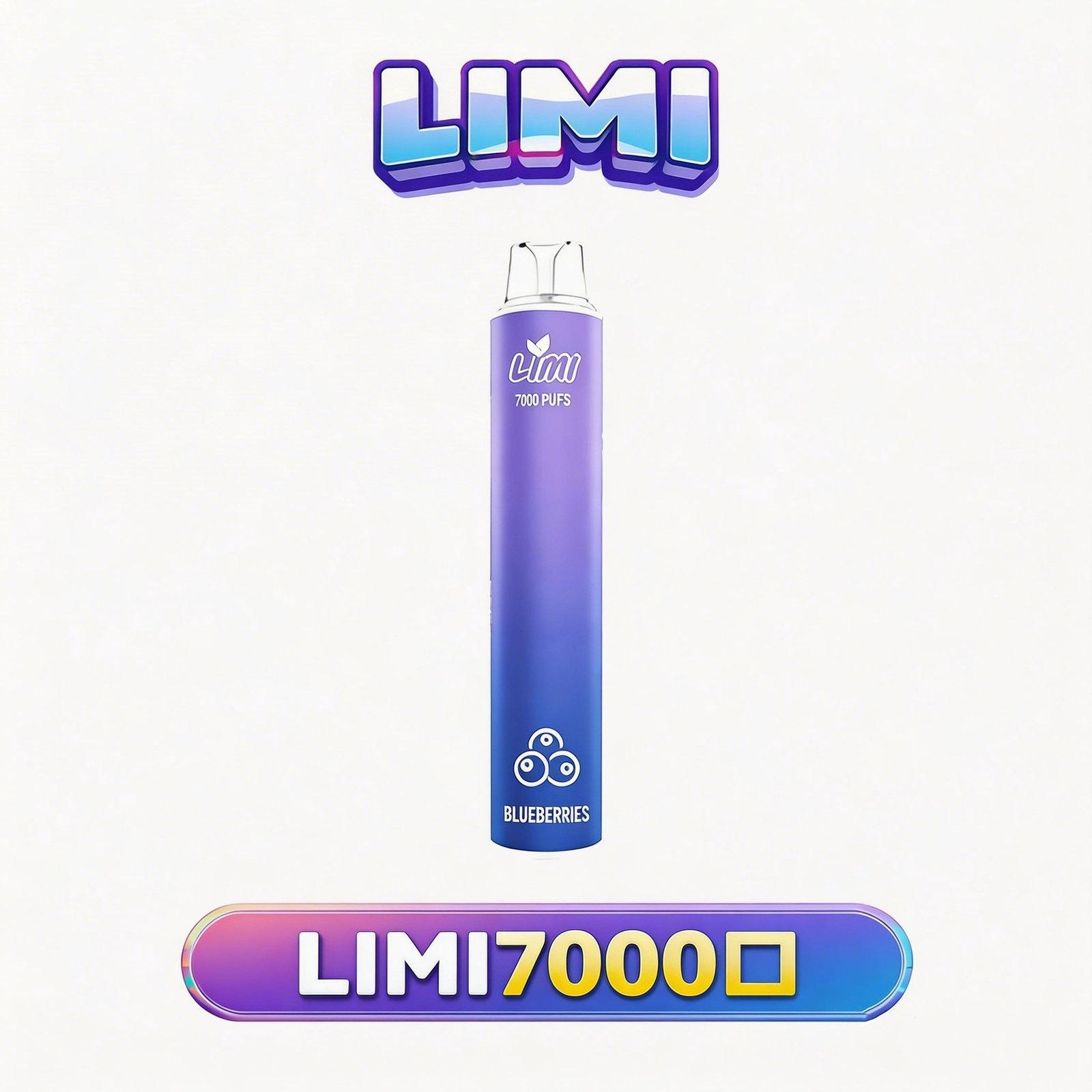 LIMI 7000 拋棄式 3.5% 強勁尼古丁鹽 震撼級擊喉體感解癮神速 650mAh 穩健能量核心 進化級霧化技術每一口純淨無雜質 台灣現貨